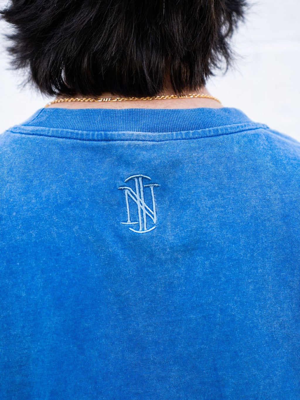 Stone Wash Blue Tee