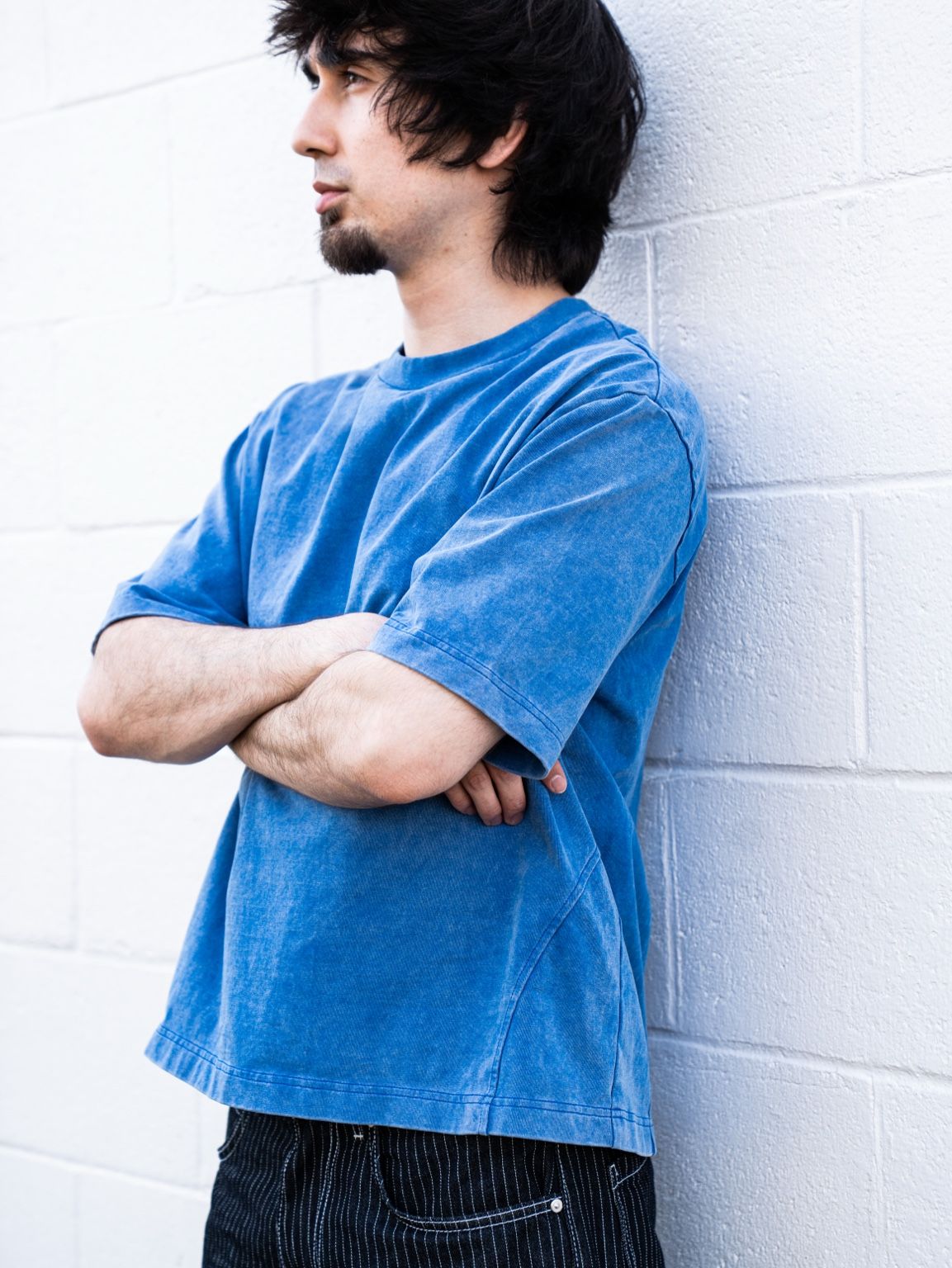 Stone Wash Blue Tee