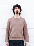 Taupe Brown Knitted Sweater