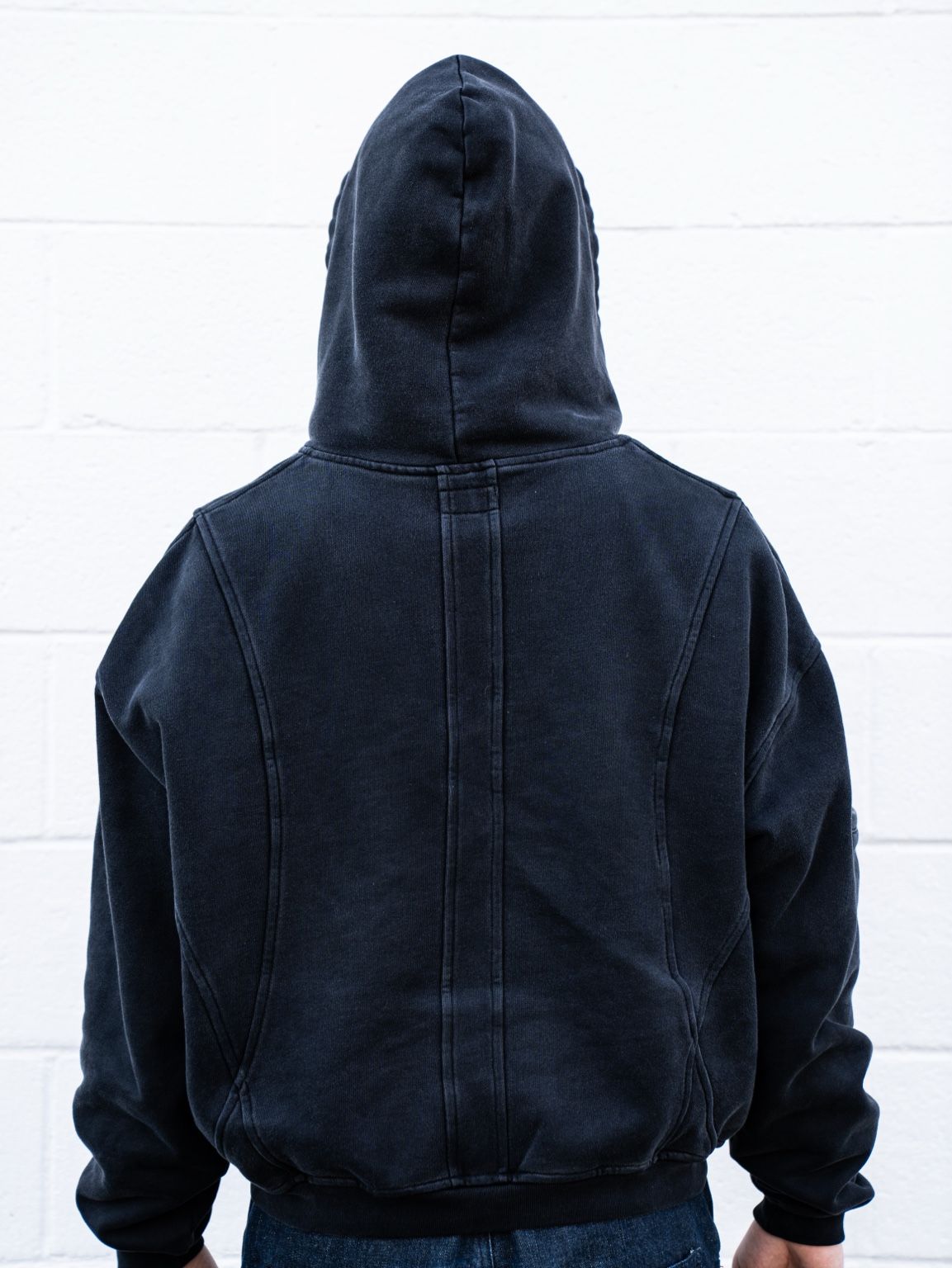 400 GSM Curved Stitch Zip-Up
